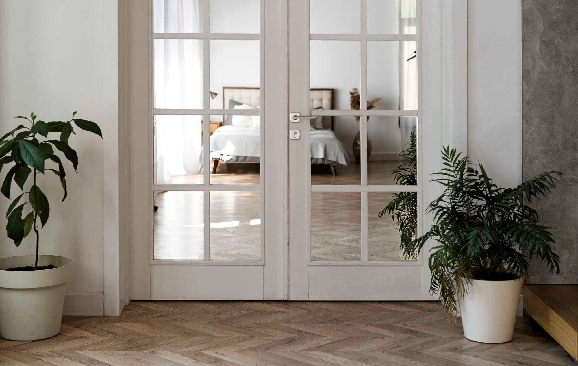 Internal french doors