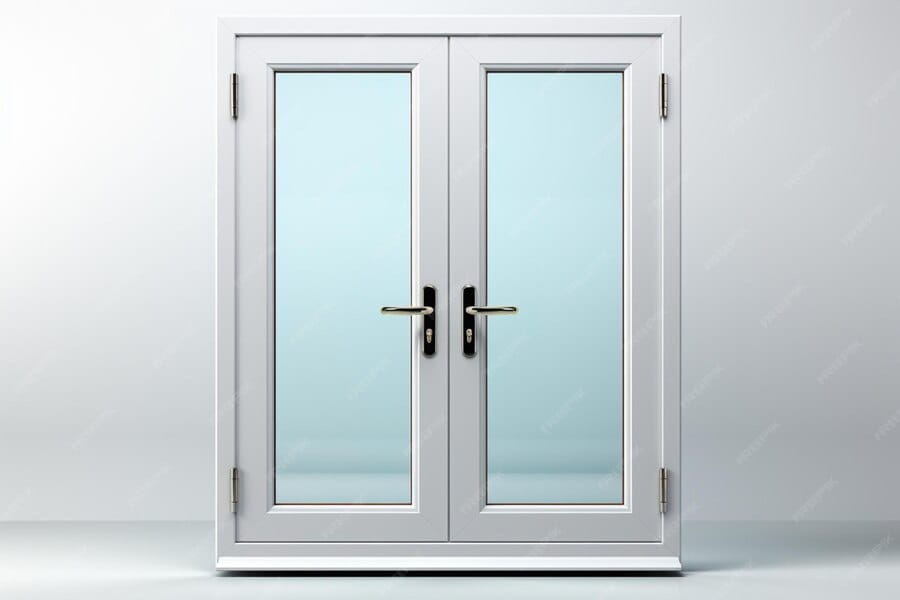 Aluminium french doors